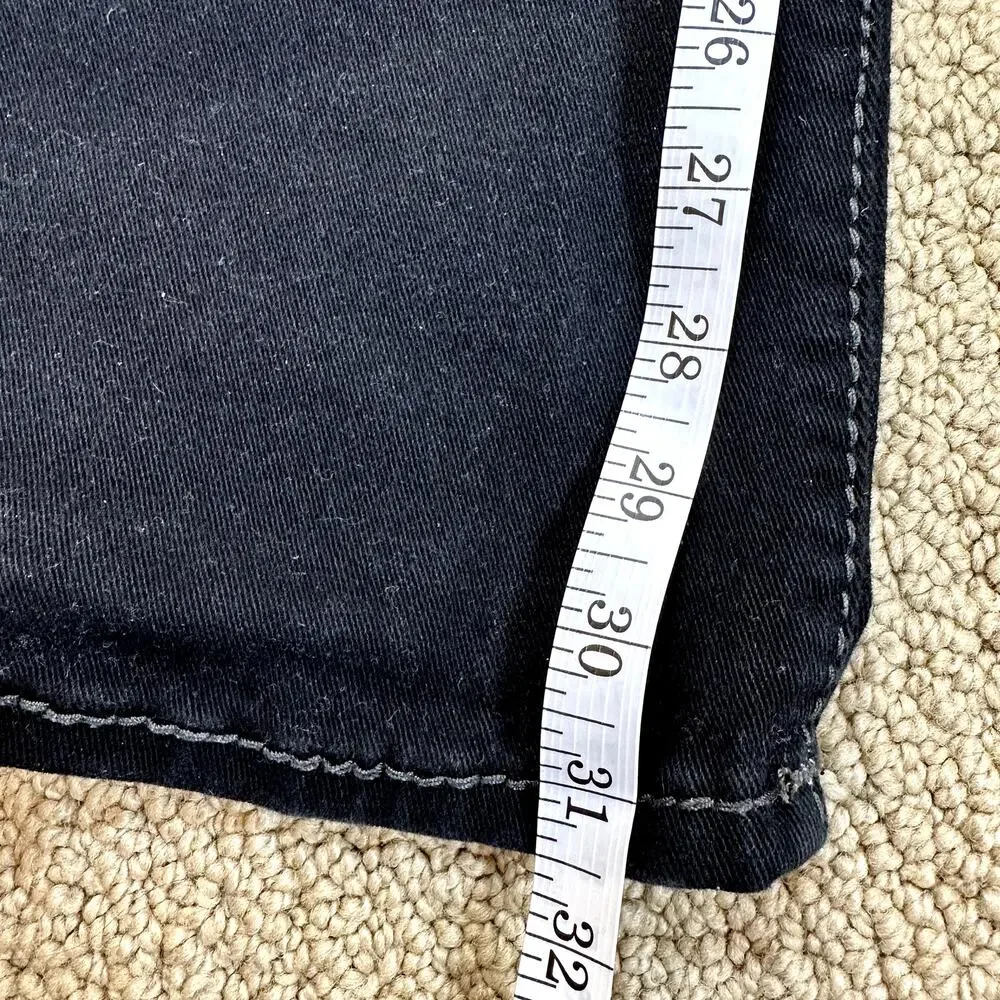 True Religion Ricky Relaxed‎ Straight Body Rinse Black sz 31x31 Y2K Streetwear